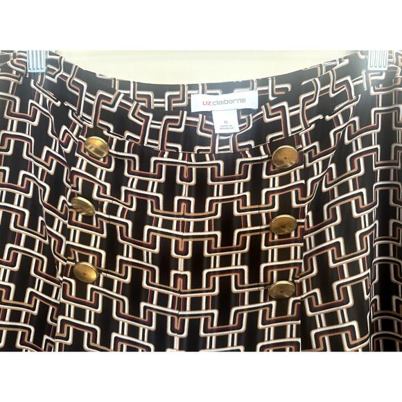 Liz Claiborne A-Line Midi Skirt – Size 6 - Picture 4 of 5